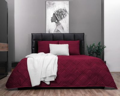 Zydante Home® - Bedsprei Incl. 2 Hoezen - 220x240 cm + 2 * 60x70 cm kussenslopen - Roze